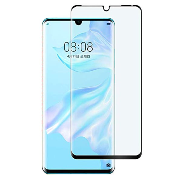 P30 Pro 2-PACK Skärmskydd FULL-GLUE 3D 9H 0,2mm HD-Clear