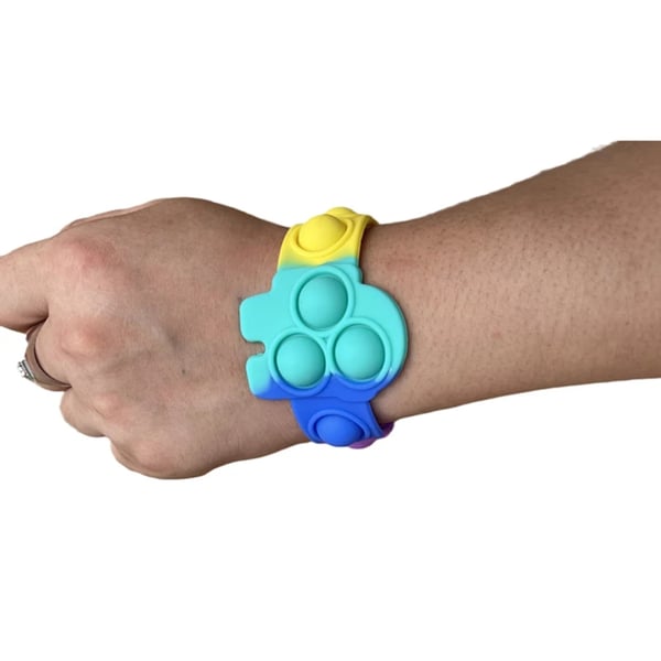 Stressavlastande Fidget Armband Simple Dimple Pop-It