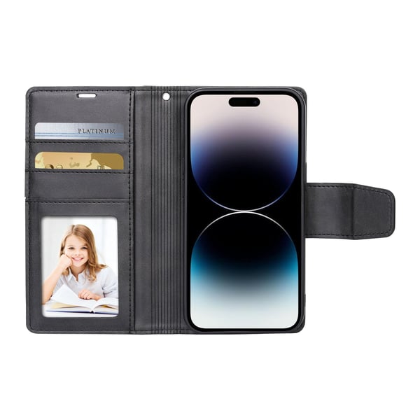 iPhone 14 Pro Max - Stilrent 2-i-1 Design Plånboksfodral