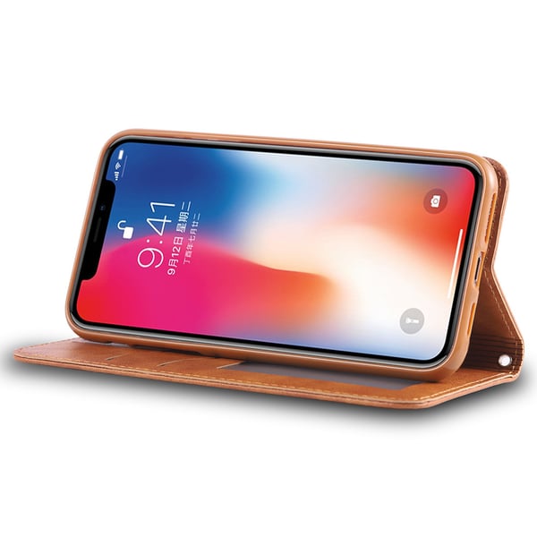 iPhone XS Max - Smart Praktiskt Plånboksfodral