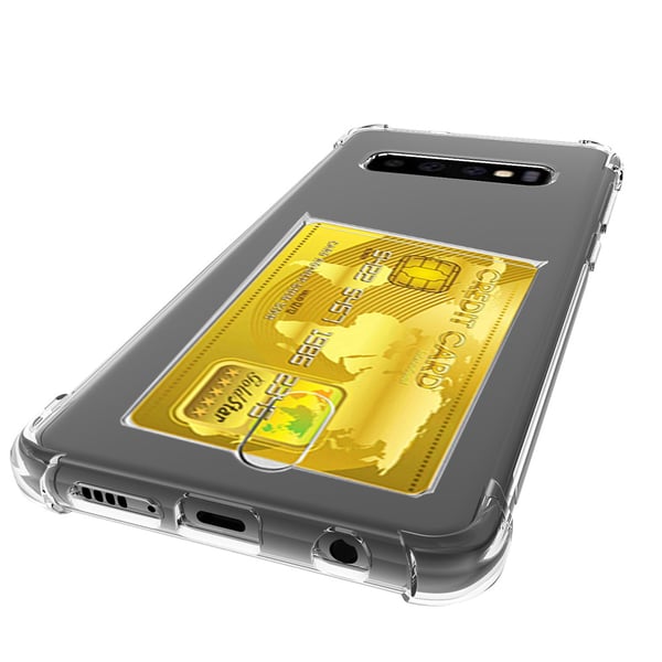 Samsung Galaxy S10 Plus - Skyddsskal med Kortfack