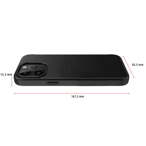 iPhone 12 mini PU-läderfodral med smart funktion