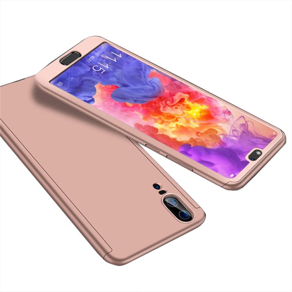 Huawei P20 - Genomtänkt Stilrent Floveme Dubbelskal