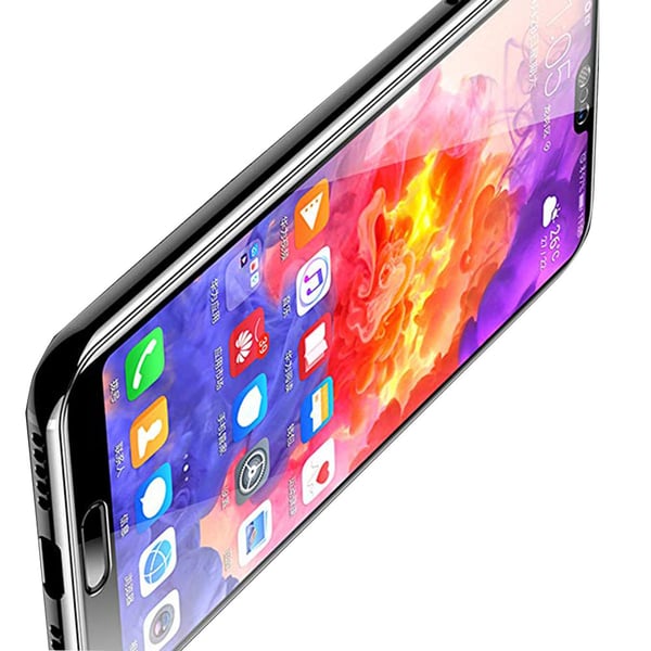 P20 Pro | Skärmskydd | 2.5D | Ram | HD-Clear | Screen-Fit