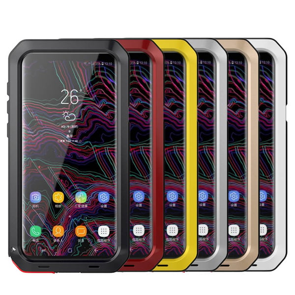 HEAVY DUTY-fodral (Stryktålig) Aluminum för Samsung Galaxy S9