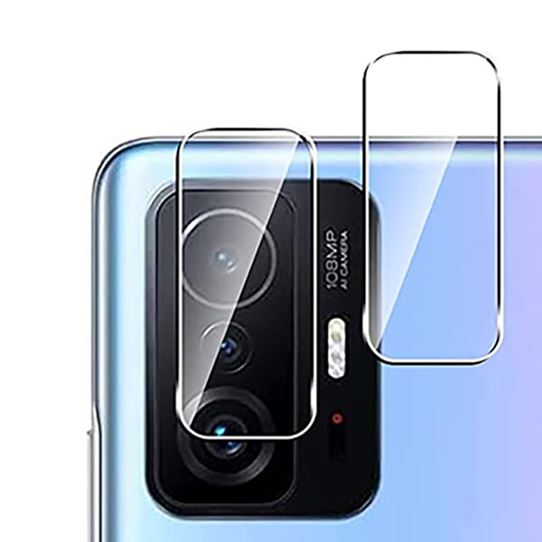 2-PACK Xiaomi 11T Pro Kameralinsskydd HD-Clear 0,2mm