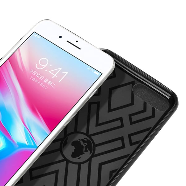 iPhone SE 2020 - Stilrent Praktiskt Skal med Kortplats (HANMAN)