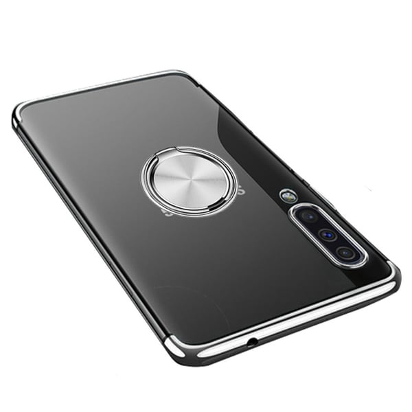 Elegant Silikonskal Ringhållare FLOVEME - Samsung Galaxy A50