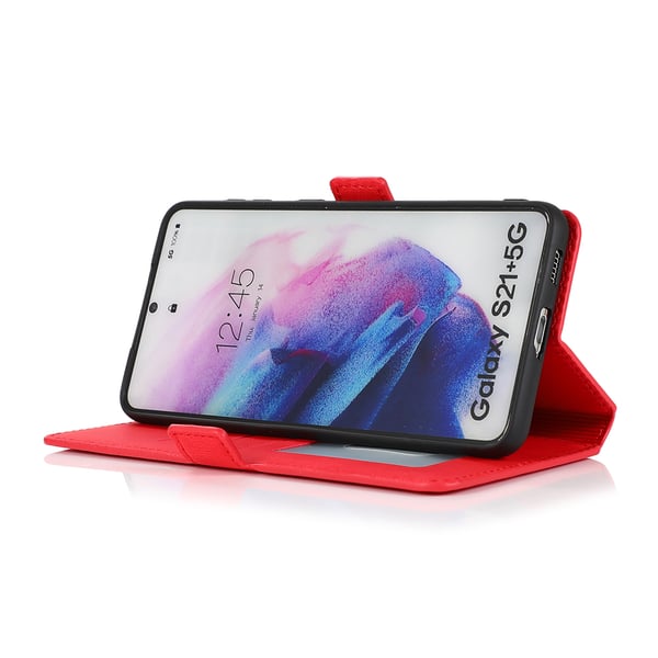 Samsung Galaxy S21 - Prisklassad FLOVEME Plånboksfodral