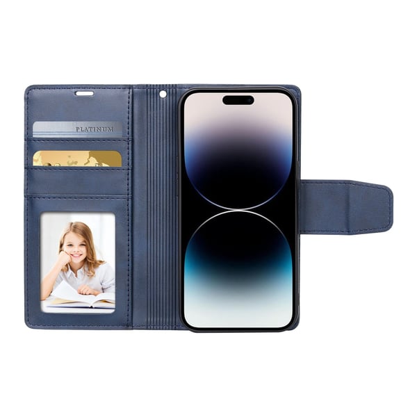 iPhone 14 Pro Max - Stilrent 2-i-1 Design Plånboksfodral