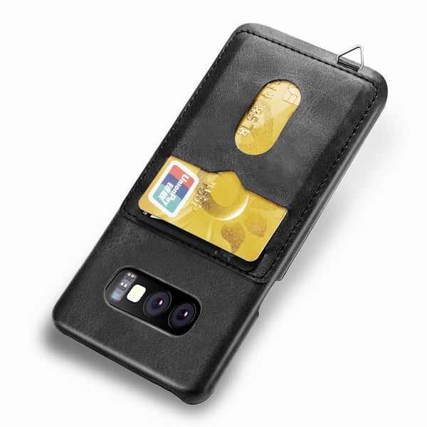 Praktiskt Skal med Korth�llare - Samsung Galaxy S10e
