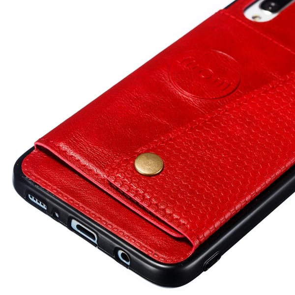 Samsung Galaxy A70 - Effektfullt Skyddsskal med Kortfack