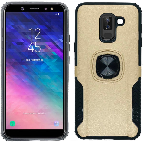 Elegant Skal med Ringhållare - Samsung A6 Plus (2018)