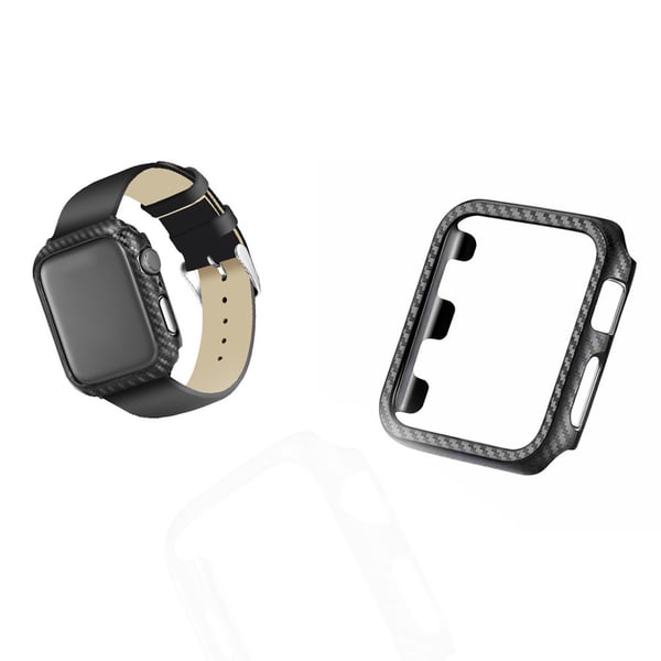 Stilrent Skyddsskal Karbonfiber - iWatch 1/2/3