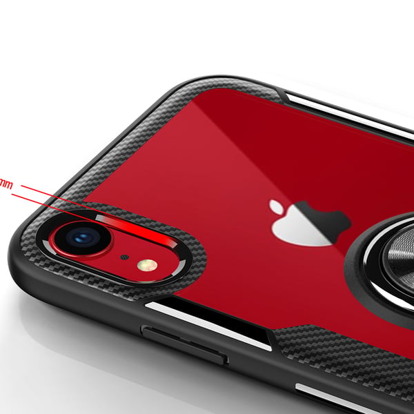 iPhone X/XS - Effektfullt Skal med Ringhållare