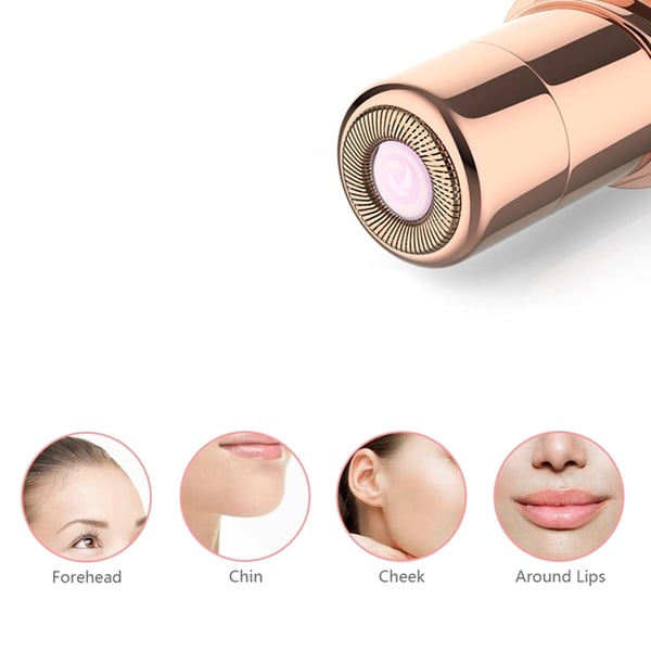 Elegant Praktiskt Läppstift Epilator