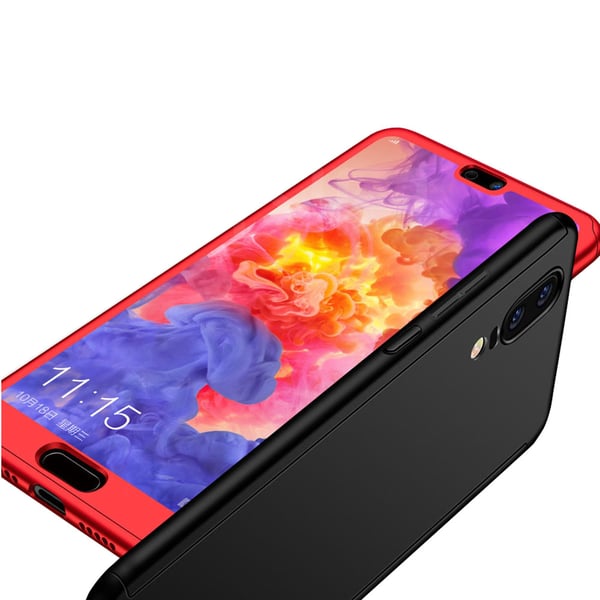 Huawei P20 - Genomtänkt Stilrent Floveme Dubbelskal