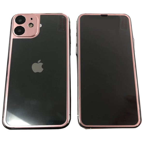 Aluminium Fram- & Baksida Skärmskydd 9H HD-Clear iPhone 11