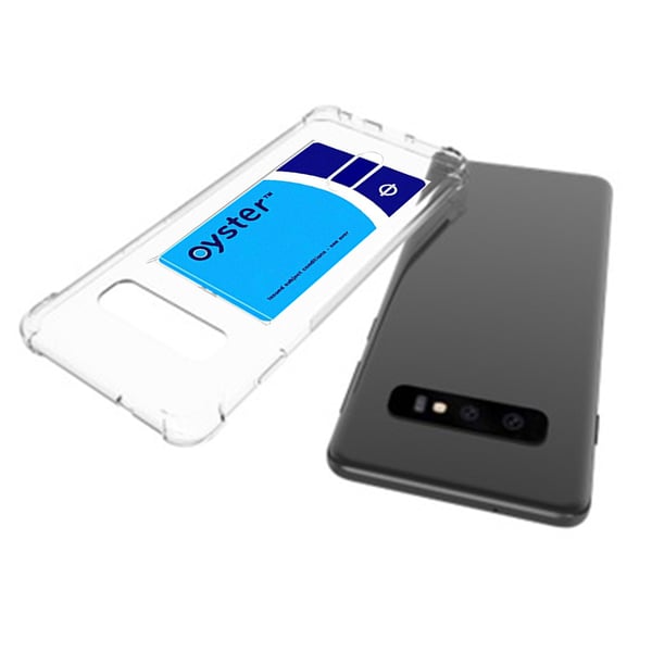 Praktiskt Skal med Kortfack - Samsung Galaxy S10 Plus
