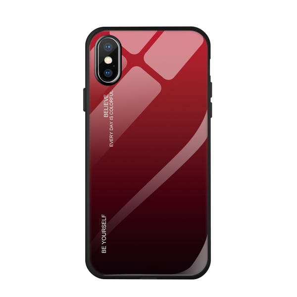 iPhone X/XS - Stilsäkert Skyddande Skal (GALAXY RAIN)