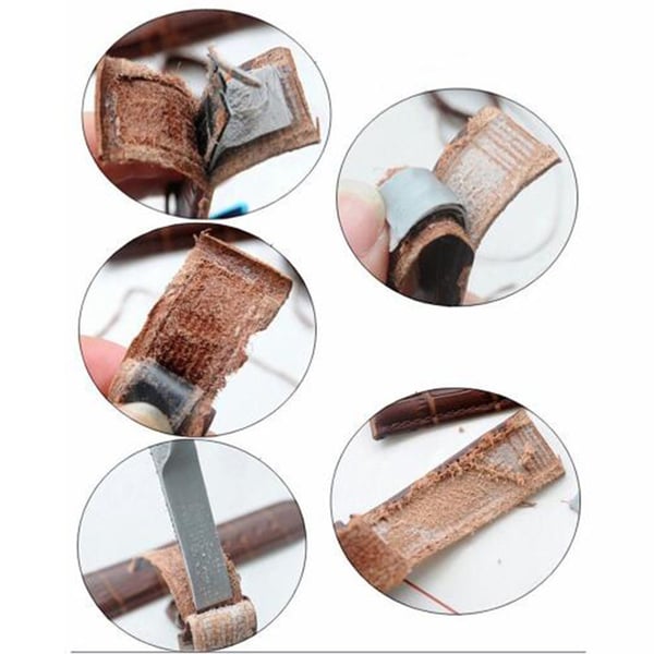 Bekvämt Klockarmband (Vintage-Design) i PU-Läder