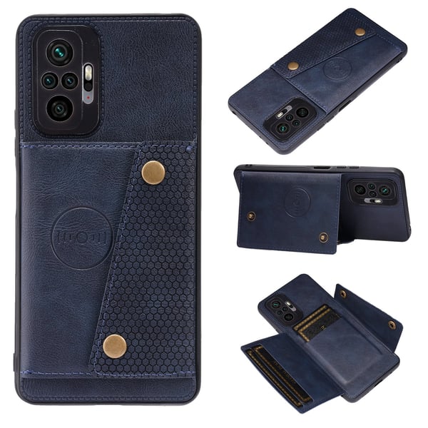 Xiaomi Redmi Note 10 Pro - Stilrent Skal med Korthållare
