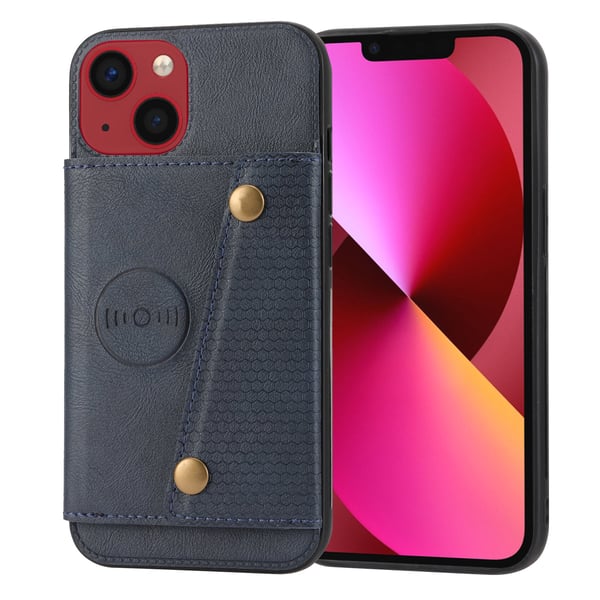 iPhone 14 - FLOVEME Skal med Korthållare