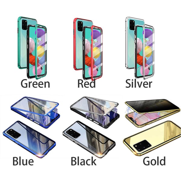 Samsung Galaxy S20 Plus - Stilsäkert Magnetiskt Dubbelsidigt Skal