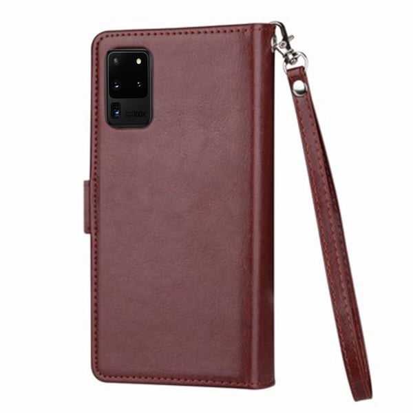 Samsung Galaxy S20 Ultra - Praktiskt Stilrent 9-Kort Plånboksfodral