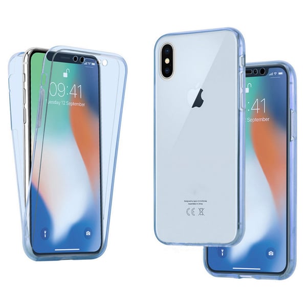 Crystal-Fodral med Touchsensorer (Dubbelsidigt) iPhone X/XS