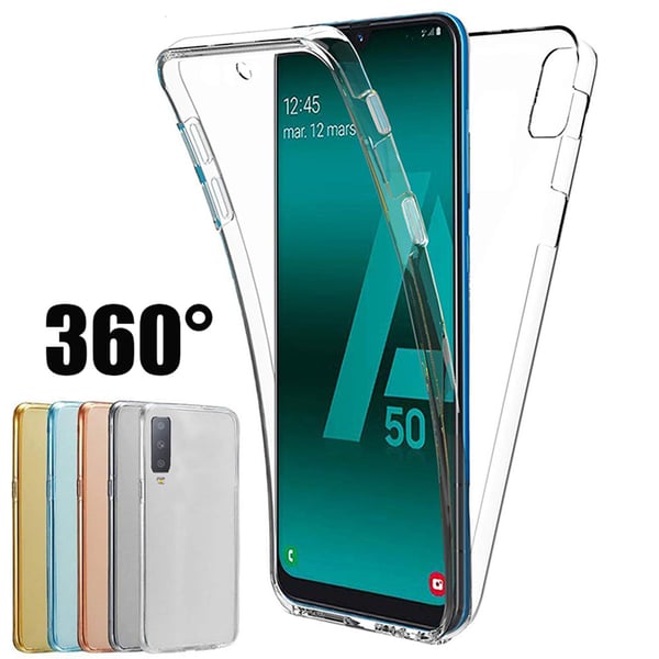 Samsung A50 | 360° TPU Silikonfodral | Heltäckande Skydd