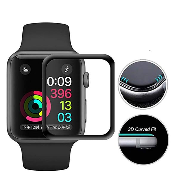 3D Full Glue Skärmskydd för iWatch 4/5 40mm och 44mm