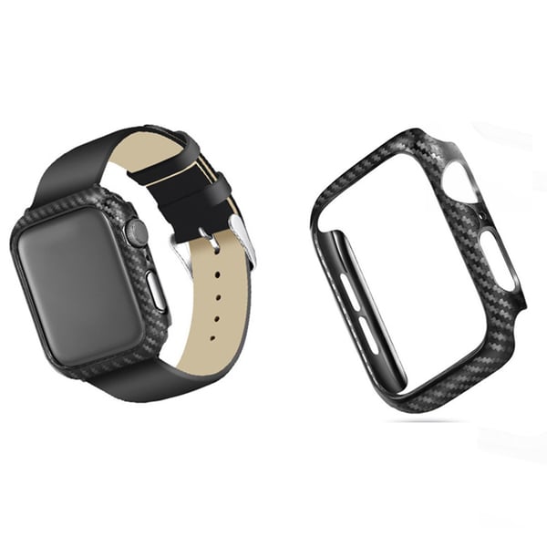 Stilrent Skyddsskal Karbonfiber - iWatch 1/2/3