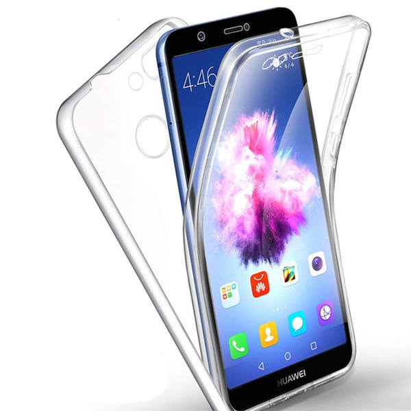 Huawei P Smart 2018 - Skyddande Dubbelsidigt Silikonskal (NORTH)