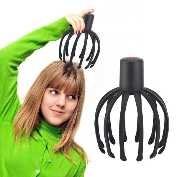 Effektfull Bekväm Hög Kvalitet Bläckfiskformade Huvudmassage