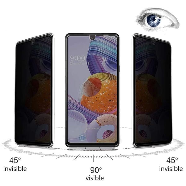 3-PACK Samsung Galaxy A13 5G Skärmskydd Anti-Spy HD 0,3mm