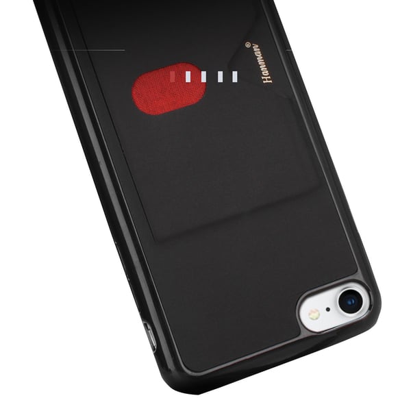 iPhone 7 - Stilrent Praktiskt Skal med Kortplats (HANMAN)