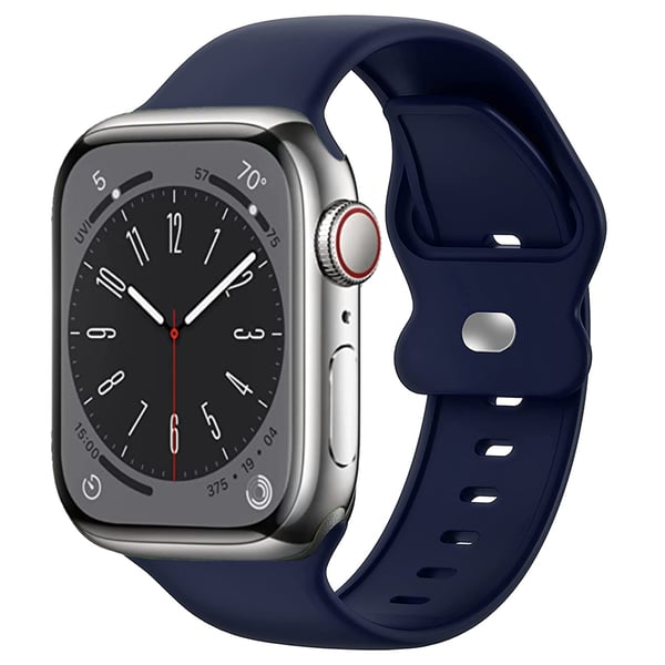Silikonarmband Hållbart Apple Watch 38mm/40mm/41mm