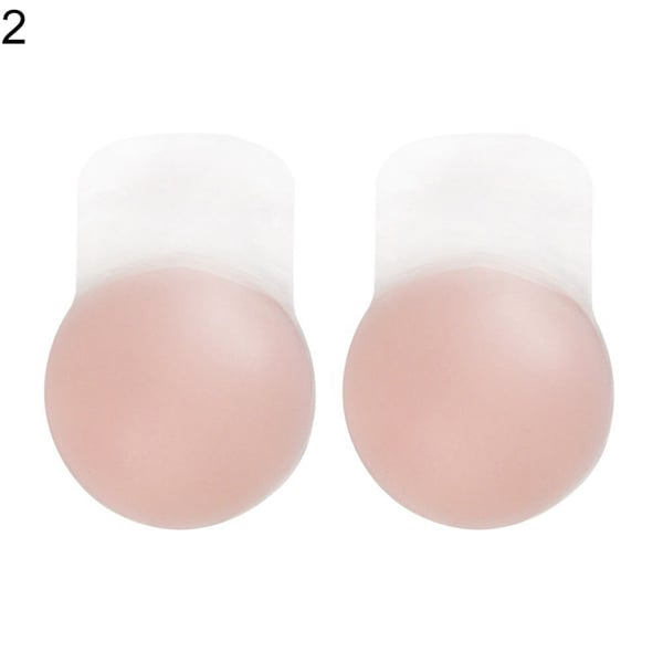 2-Pack Bekväm Självhäftande Silikon Nipple Cover