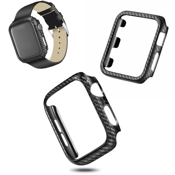 Stilrent Skyddsskal Karbonfiber - iWatch 1/2/3