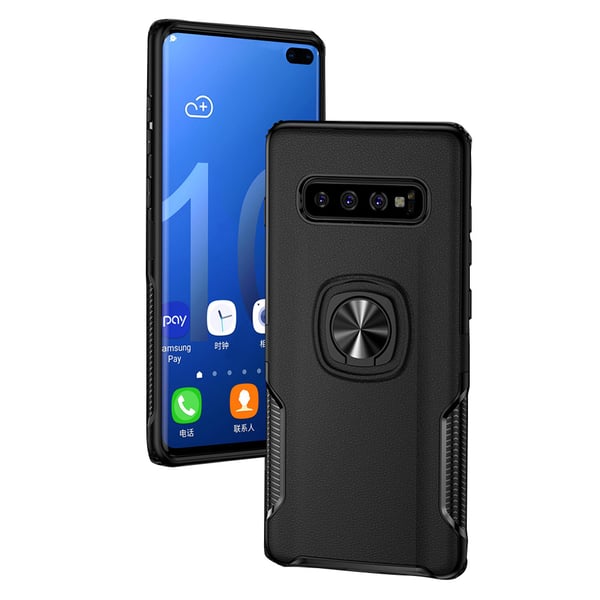 Praktiskt Skal med Ringhållare - Samsung Galaxy S10E