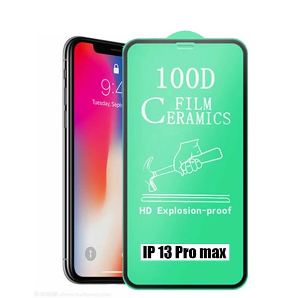2-PACK iPhone 13 Pro Max Keramiskt Skärmskydd HD 0,3mm