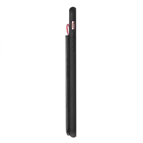 iPhone 11 - Praktiskt Stilrent Retro Skal med Kortfack LEMAN