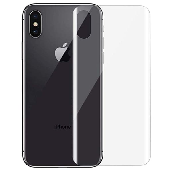 Fram- & Baksida iPhone XS Max 2-PACK Skärmskydd 9H Nano-Soft