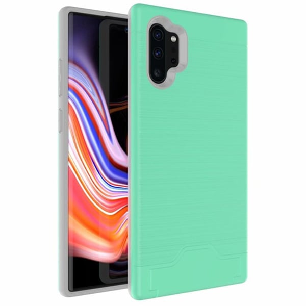 Samsung Galaxy Note10 Plus - Praktiskt Skyddsskal med Kortfack