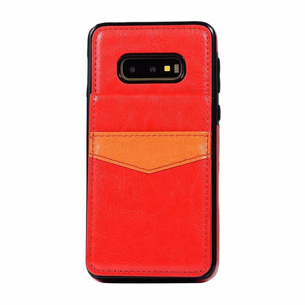 Samsung Galaxy S10E - Praktiskt Stilrent Skal (LEMAN)