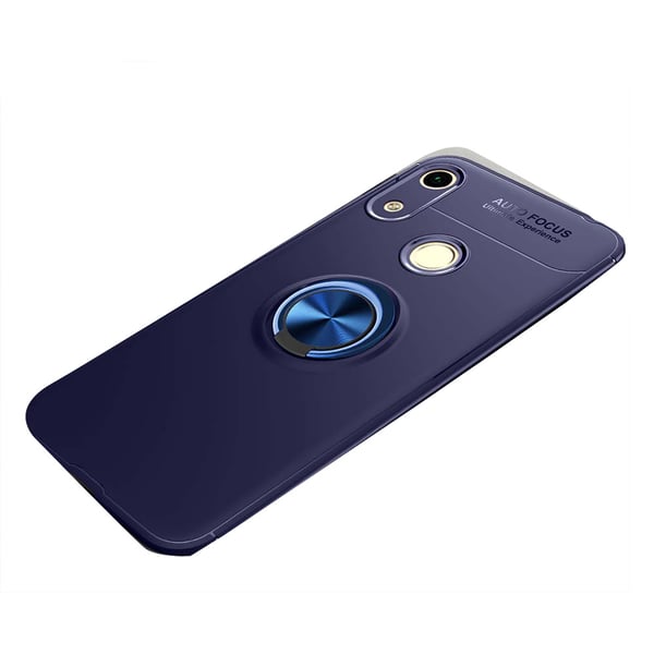 Stilsäkert Auto Focus Skal med Ringhållare - Huawei Y6 2019