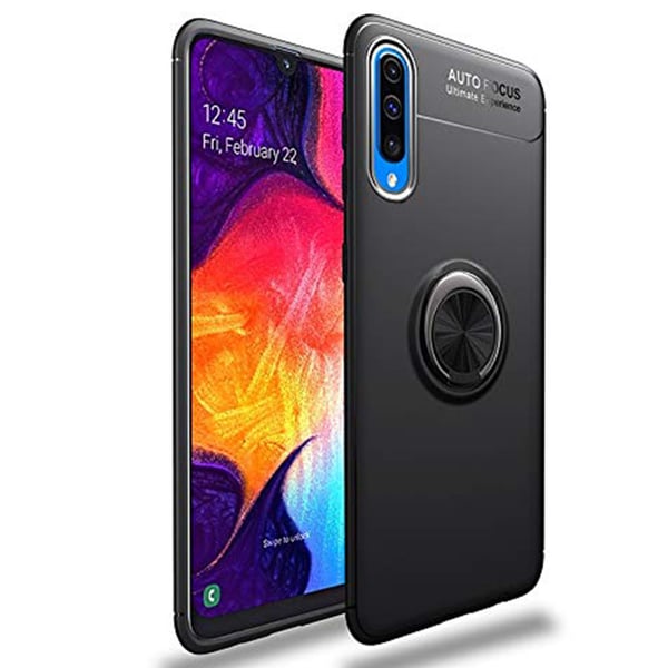Stötdämpande Skal med Ringhållare - Samsung Galaxy A50