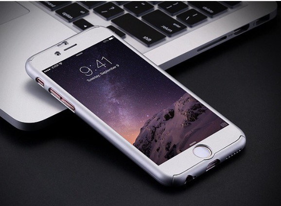 Stilrent Skyddsfodral f�r iPhone 6/6S  (Fram och bak)