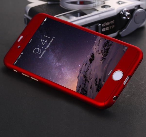 Stilrent Skyddsfodral f�r iPhone 6/6S  (Fram och bak)